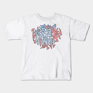 Graffiti pastels Kids T-Shirt